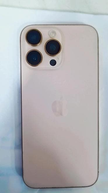 2 gozlu qaz: IPhone 16 Pro Max, 256 GB, Desert Titanium, Simsiz şarj — 1