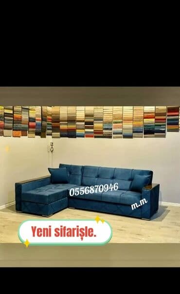 mətbəx ucun divan: Künc divan, Yeni, Açılan, Bazalı, Parça, Şəhərdaxili pulsuz çatdırılma — 7