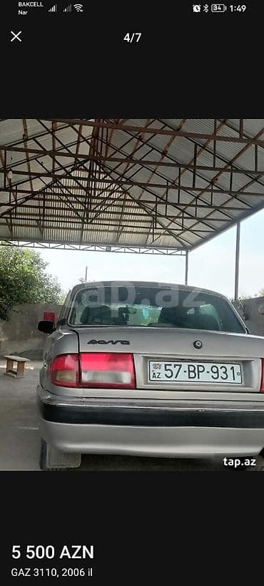 GAZ 31105 “Volqa”, 2006 - Kuzov: sedan, gümüşü rəng - Mühərrik — 3