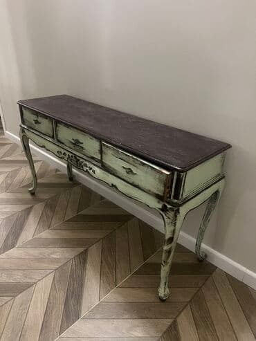 plastik stol stul satilir: Divardan masa, Açılmayan, Taxta, Dördbucaq masa — 1