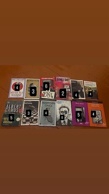 ask seti: Müxtəlif janrlarda 12 kitabdan ibarət dəst - Fyodor Dostoyevski – — 1