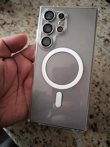 Elektronika: Samsung Galaxy S24 Ultra, 256 GB, rəng - Boz, Sensor, Barmaq izi, Simsiz şarj — 3