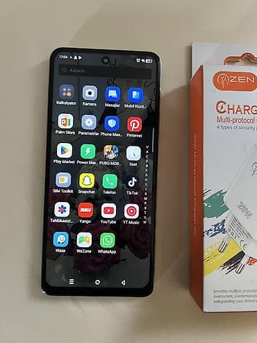 sazz problem: Infinix Hot 40, 256 GB, rəng - Yaşıl, Sensor, Face ID — 3