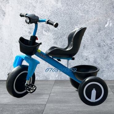 велосипеды от 1 года: İşıqlı və musiqili Luanjay velosipedləri Yeni gəldi 2-5 yaş uşaqlar — 1