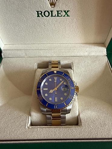 Qol saatı, Rolex, rəng - Mavi