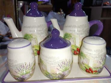 Süfrə qab-qacaqı: Сервиз "Соусница" для стола,новый,Китай. Masa. üçün serviz"Souslar — 1