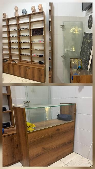 Digər salon, tibbi mebel: Vitrin tecili satilir 280azn unvan saray vusqa2 — 1