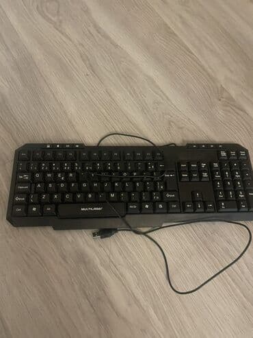 notebook klaviatura satisi: Multilaser USB klaviatura - Qablolu, USB-A qoşulma – kompüter və — 1
