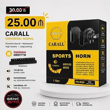 butun avto: Avtomobil siqnalları – yüksək səs gücü, keyfiyyətli diafraqma və — 2