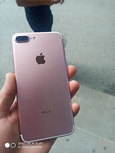 internetli tv: IPhone 7 Plus, 128 GB, Rose Gold, Barmaq izi — 4