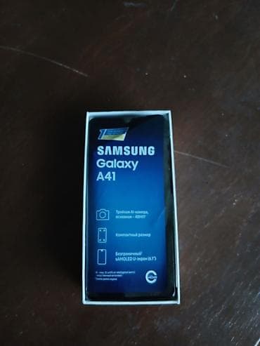 Samsung Galaxy A41, rəng - Mavi, Sənədlərlə