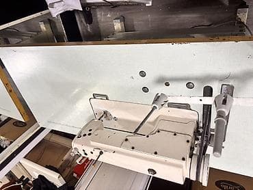 iphonr 1: Sənaye tikiş maşını – Yamata GC8700 (stol və pedalla) Məhsul təsviri — 1