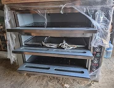 Restoran, kafe avadanlığı: Elektrik soba, Şirniyyət üçün, 3 mərtəbəli, Yeni — 8