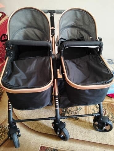 adamex galactic universal arabalar: Əkizlər üçün araba, Adamex, İşlənmiş, Yaş: 6-12 ay, Ünvandan götürmə — 1