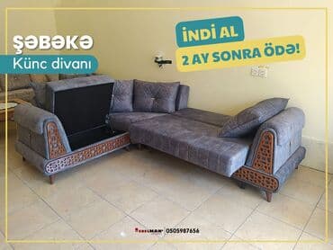 əncir cemi: Künc divan, Yeni, Açılan, Bazalı, Parça, Ünvana pulsuz çatdırılma — 3