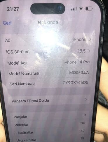 iphone ucun flash kart: IPhone 14 Pro, 128 GB, Deep Purple, Face ID — 3