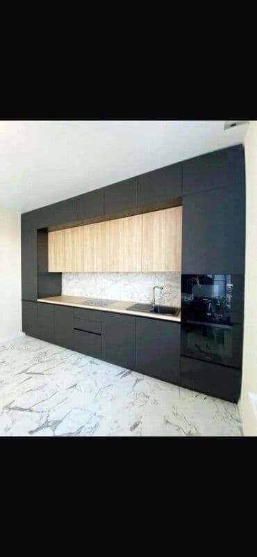 набор ножей zepter: Ağ və tünd yaşıl rənglərdə olan bu L formalı mətbəx mebeli dəsti geniş — 7