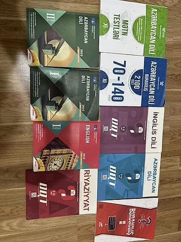 test kitab: Toplam dəyəri 70-80 azndi Aşağı yeri var Yarısı YENİ KİMİDİR bəziləri — 1