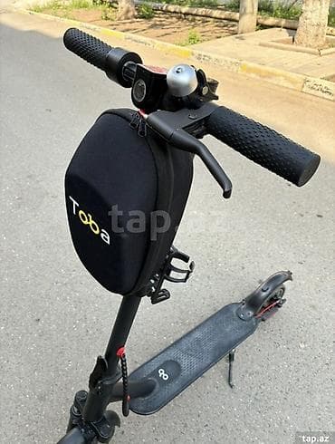 velosiped teker: Elektrikli Skuter Satılır tek problemi arxa teker patlaqdı 40 m lıq — 5