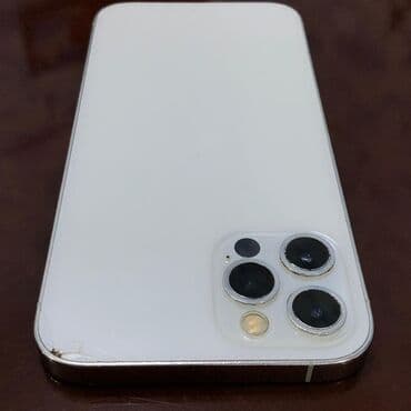 iphone 12 pro ağ: IPhone 12 Pro Max, Ağ, Qırıq — 2