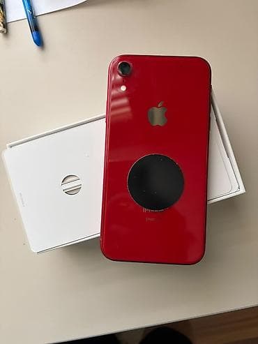iphone red: IPhone Xr, 64 GB, Qırmızı, Face ID — 3