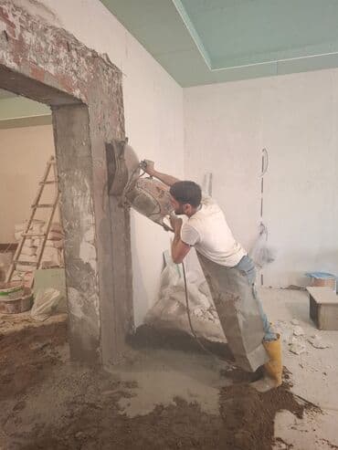 Отделочные работы: Beton Kəsmə xidməti - Səssiz və vibrasiyasız diamant disk — 7