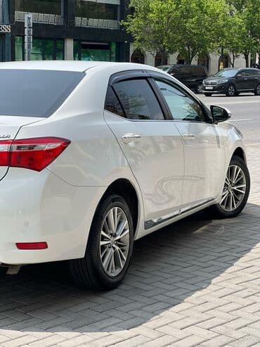 продажа дешевых автомобилей: Toyota Corolla sedan – ağ rəng, AZ qeydiyyat nömrə nişanı 90-TK-441 — 7