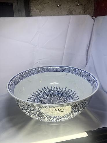 dekor soba: Məhsul: 2 ədəd mətbəx əşyası dəsti 1) Böyük dekorativ porselen kasa - — 2