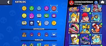 qizil gumus: Brawl Stars oyun hesabı - Kupa: 52,118 - Savaşçılar: 100/101 - — 6