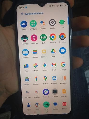 Realme rəng - Qara, Barmaq izi — 2