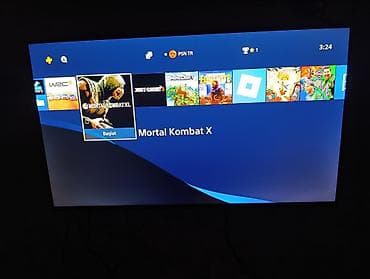 ghost of: PS4 slim 500gb ideal, plombu üzərində, 2 pult +20 oyun (türk akauntu — 7