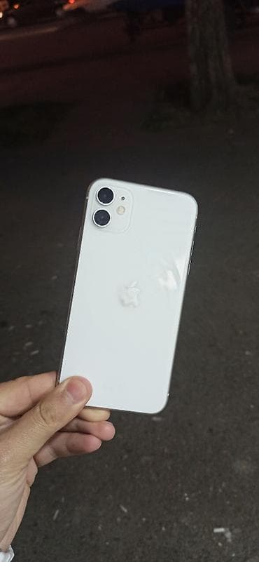 IPhone 11, 128 GB, Ağ, Face ID
