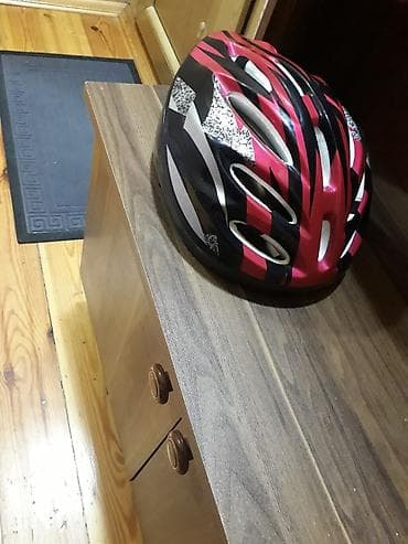 Infiniti: Velosiped dəbilqəsi yaxşı vəziyyətdədir. 1 ay işlənib. - Rəng və — 8