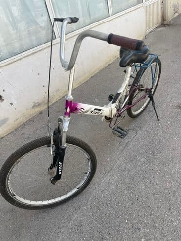 qalin tekerli velosiped: İşlənmiş Şəhər velosipedi Stels, 24", Pulsuz çatdırılma — 1