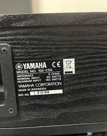 pyaner kalonka: İşlənmiş Yamaha Kolonka, Növ - Ev kinoteatrı üçün, rəng - Qara — 3