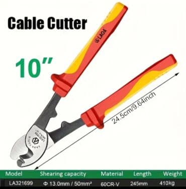 Kabel kəsicisi. Model: LAQA LA 321699 Mis və alüminium elektrik lalafo.az -da — 2 Kabel kəsicisi. Model: LAQA LA 321699 Mis və alüminium elektrik — 2