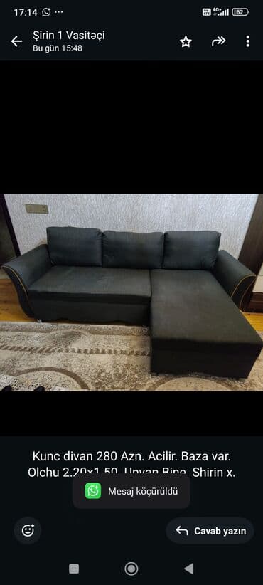 Künc divan lalafo.az -da Künc divan