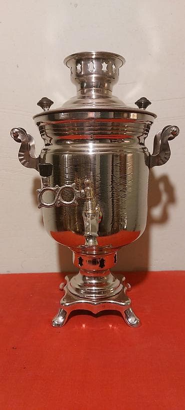 silver et ceken: 1980-ci illərin Tula isyehsalı samavarlar 1-2-3 litrlikdir — 2