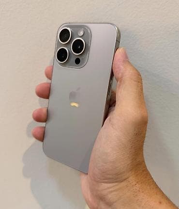 dubayski iphone 15 pro max: IPhone 15 Pro, 256 GB, Natural Titanium, Zəmanət, Kredit, Simsiz şarj — 2