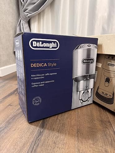 sud ceken masin: Qəhvə maşını Delonghi, Borulu, Kapuçinator ilə, İşlənmiş — 4