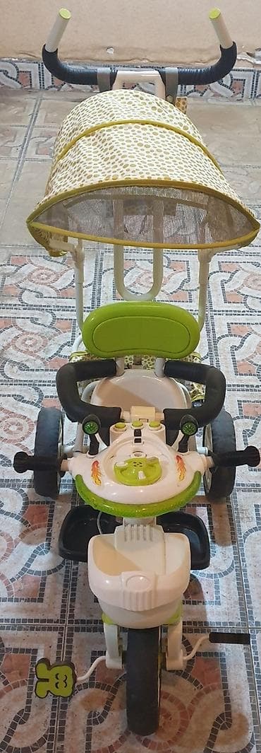 Uşaq arabaları: Üçtəkərli araba, İşlənmiş, Yaş: 18-24 ay, Ünvandan götürmə — 1