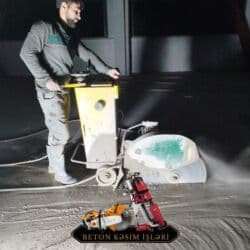 Santexnik işləri: #Betonkesme #betondeşmə Beton kubik kərpic - dən kəsim deşim — 11