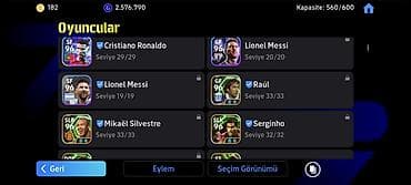 İncəsənət və kolleksiyalar: EFootball hesabı/Pes Hesabı squad satışı – güclü komanda və zəngin — 10
