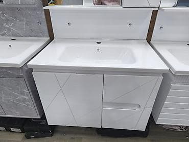 Müasir dizaynlı hamam mebeli dəsti: - Üst hissə: geniş keramik — 2