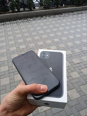 komputer ucun oyun diskleri: IPhone 11, 64 GB, Qara, Face ID — 2