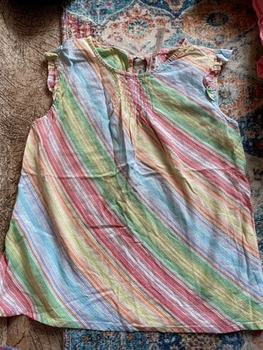 детские летние юбки: Футболка, Для девочек, 4 - 5 лет, Okaidi — 4