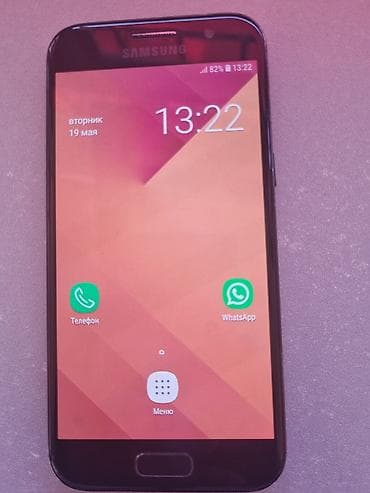 Samsung Galaxy A3 2017, 16 GB, rəng - Qara, İki sim kartlı