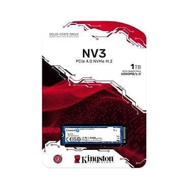 compaq notebook: Kingston NV3 PCIe 4.0 NVMe M.2 SSD – 1TB - Form‑faktor: M.2 2280 - — 2