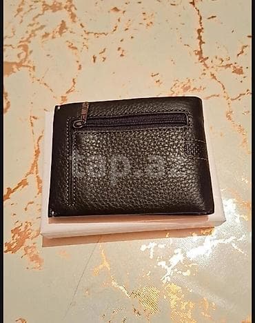 kişi saat: Pulqabı, Təbii dəri, Yeni — 2