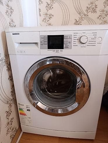 Beko önyükləməli paltaryuyan maşın - Yük həcmı: 6 kq - Enerji sinfi — 1